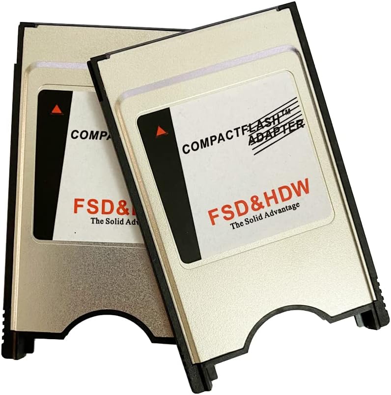 LILIWELL محول بطاقة الذاكرة CF محول PCMCIA Ata محول قارئ PC نوع I إلى PCMCIA (عبوة 2) - Image 5